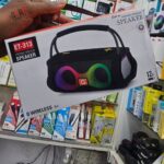 ET-313 Bluetooth Colorful Lighting Party Bass Speaker