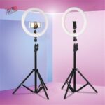 LED Ring Light 10-inch with Tripod Stand Selfie Ringlight