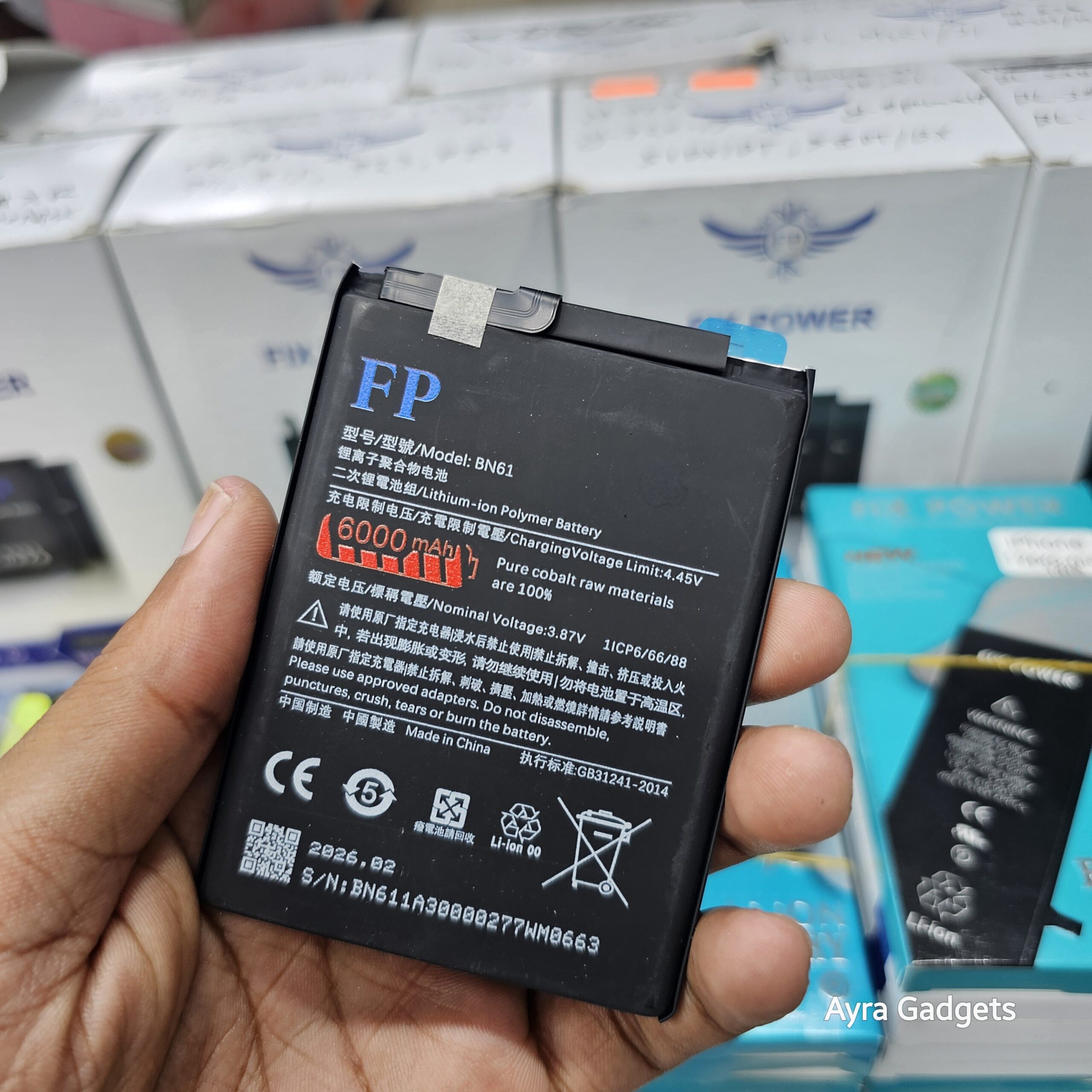 2026/05/1000143534-scaled.jpg Xiaomi BN61 High-Capacity Replacement Battery (6000mAh) - Image 1