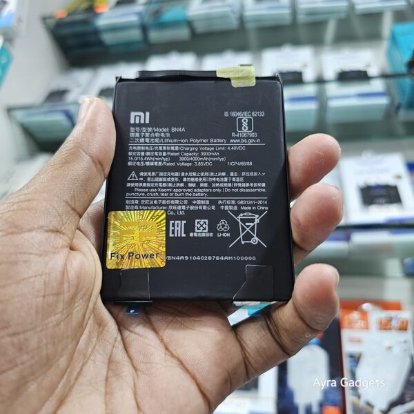 Xiaomi BN4A Original-Capacity Replacement Battery (4000mAh)
