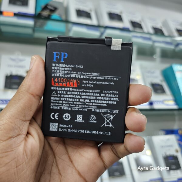 Xiaomi BN43 Original-Capacity Replacement Battery (4100mAh)